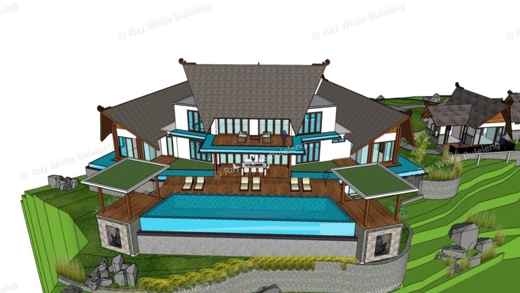Sunset View Land for Sale in the Lovina Hills