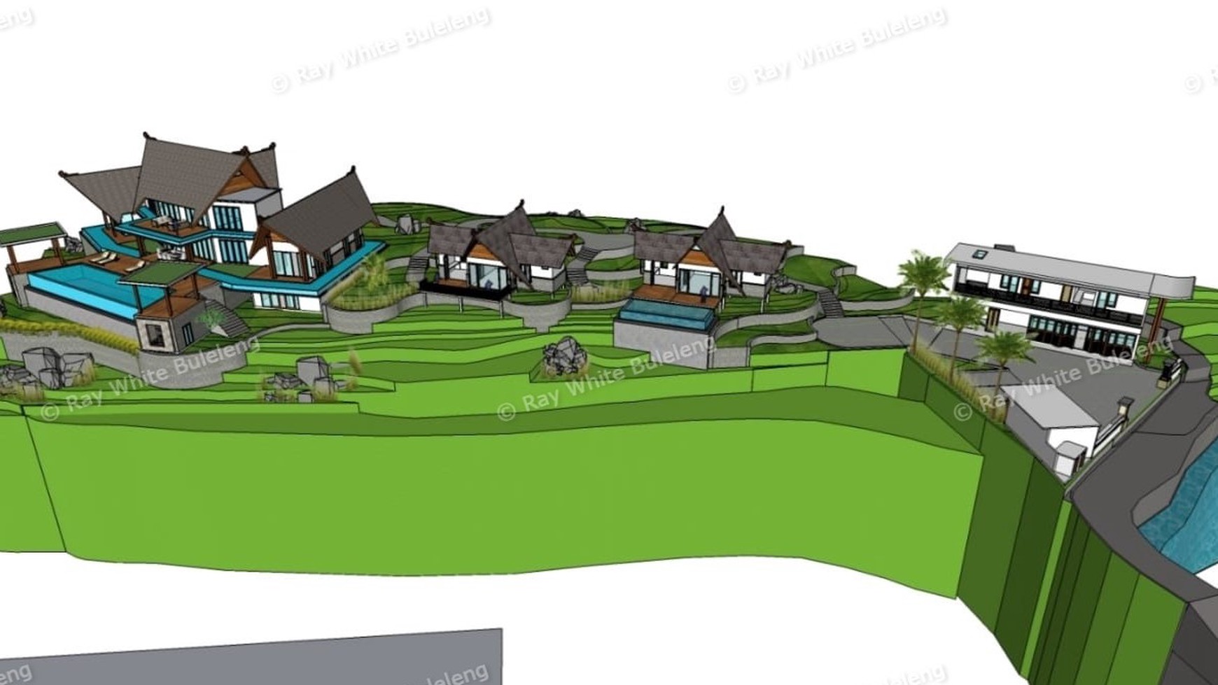 Sunset View Land for Sale in the Lovina Hills