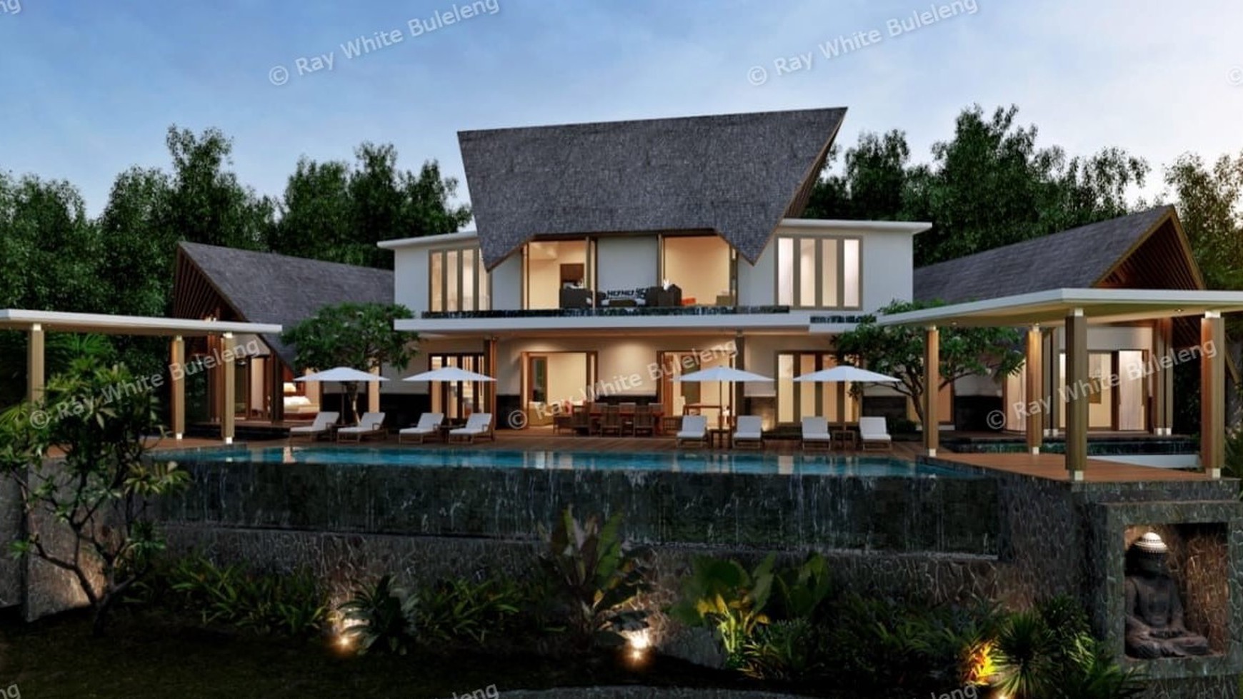 Sunset View Land for Sale in the Lovina Hills