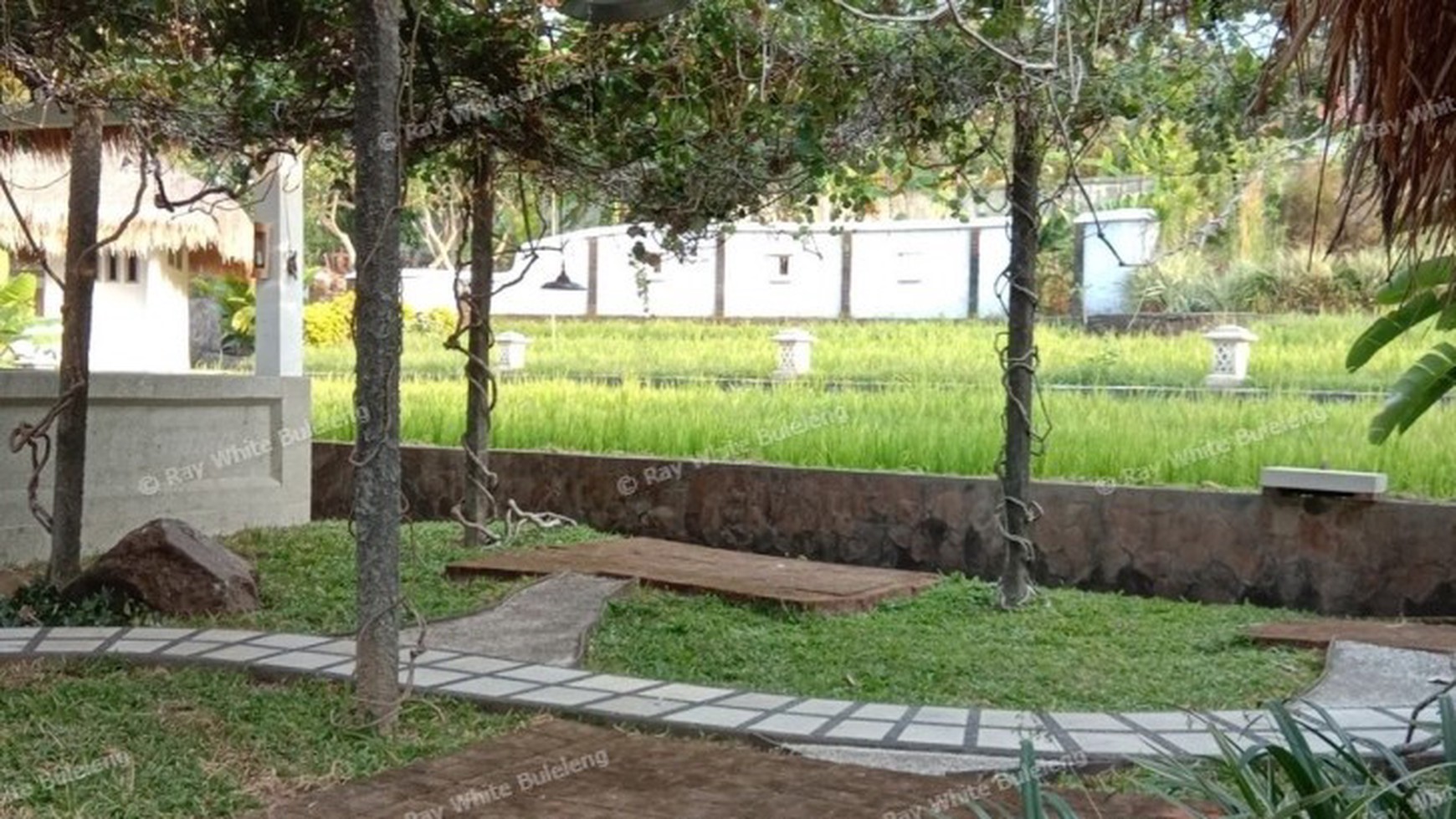 VILLA FOR SALE WITH OCEAN AND RICE FIELD VIEW
