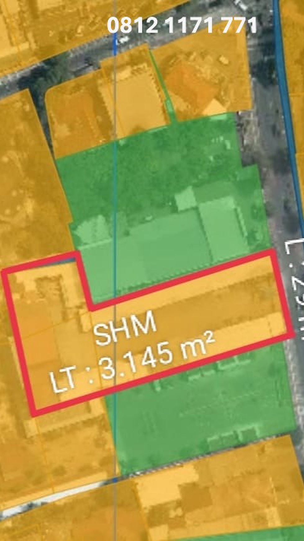 Tanah 3145 m2 Area Komersial Kemang Raya Jakarta Selatan