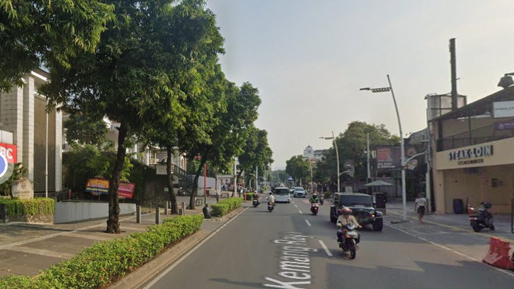 Tanah 3145 m2 Area Komersial Kemang Raya Jakarta Selatan