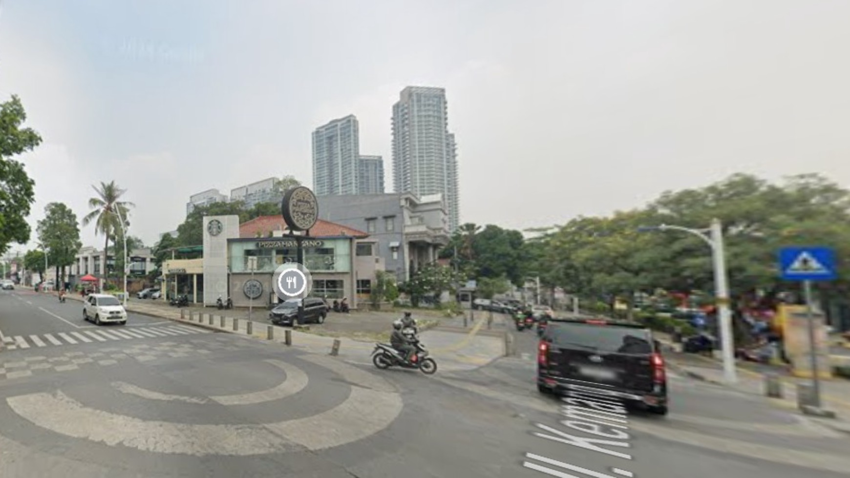 Tanah 3145 m2 Area Komersial Kemang Raya Jakarta Selatan