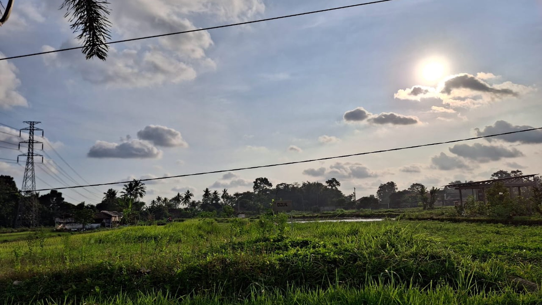 Tanah Luas 774 Meter Persegi Lokasi Krandon Wedomartani Sleman 