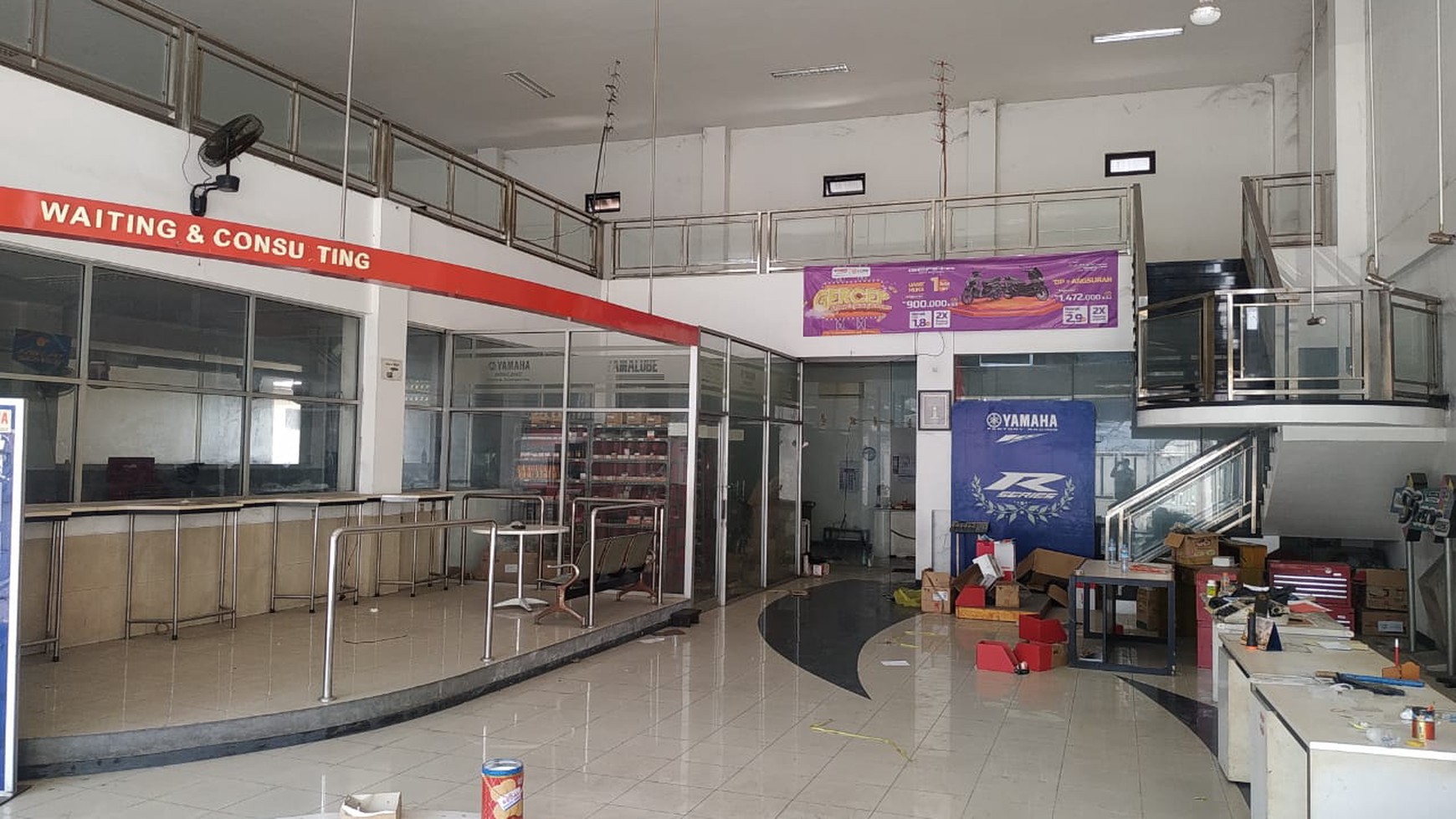 DISEWAKAN EX SHOWROOM MOTOR YAMAHA