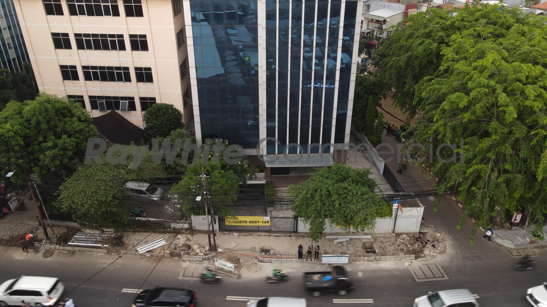Gedung Baru Raden Saleh Cikini Menteng Area 6.5 Lantai Siap Pakai..