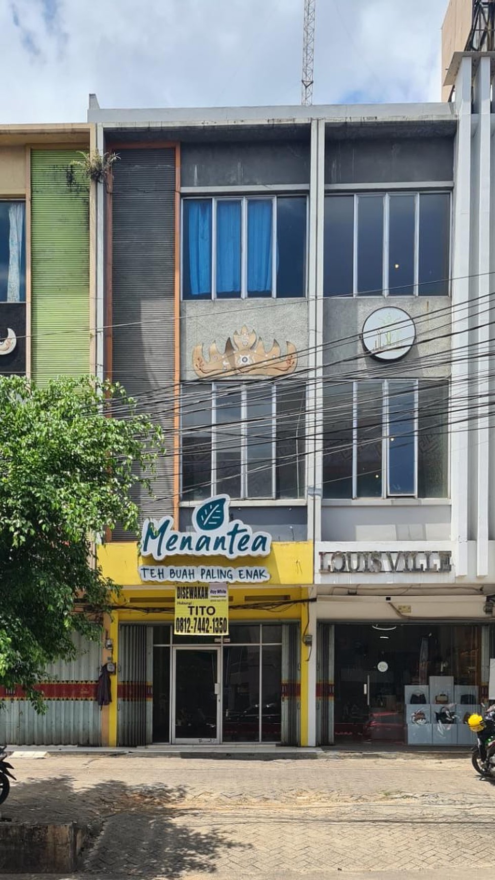 Ruko kawasan ramai di sebrang Mall terbesar di Lampung