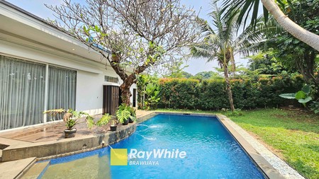Rumah asri 1 lantai di Ampera Kemang, Jakarta Selatan, Siap Huni, 1 km ke Tol JORR