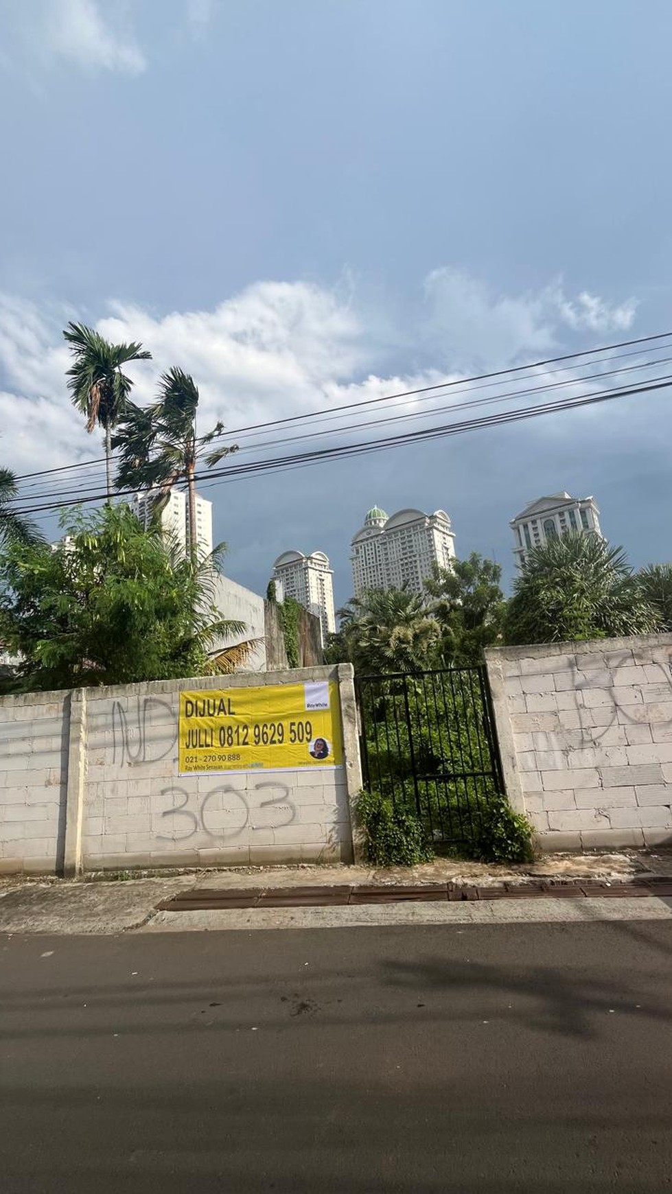Kavling di Kebayoran Lama