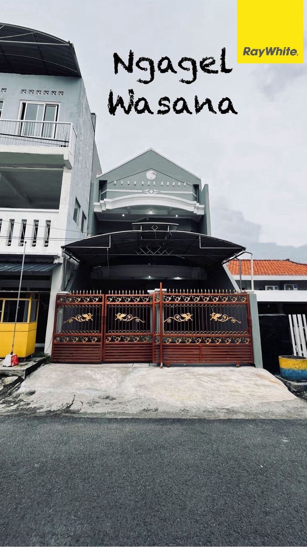 Dijual Rumah 2 lantai di Ngagel Wasana Surabaya