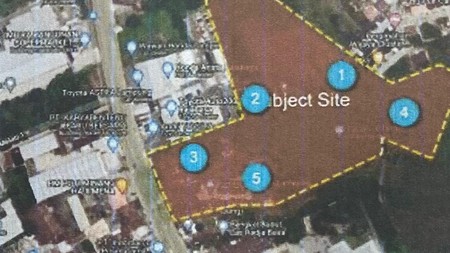 Tanah strategis siap bangun di Hajimena Natar Lampung