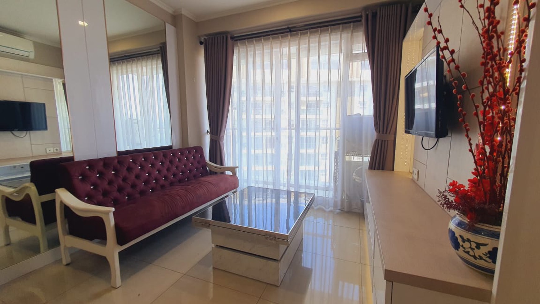 Apartement Bagus Furnished di Bandung Utara, Pasteur
