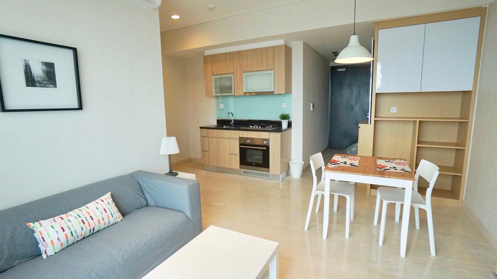 Setiabudi Sky Garden Apartement, 2 bedroom, 63 m2, 7 minutes walk to LRT station,city view