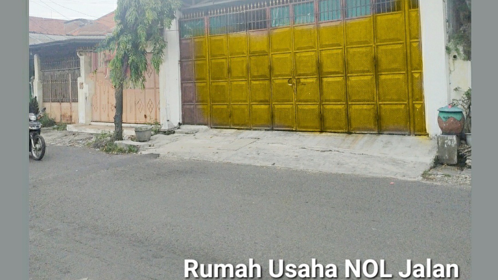 Dijual 225 M2 Rumah Usaha Nol Jalan Raya Sidotopo - Simokerto - Kapasan - Pasar Atom - Kenjeran - Surabaya