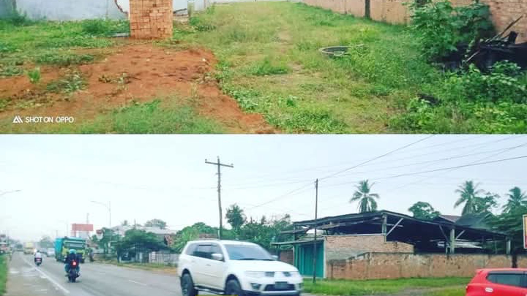 tanah 1989 m2 bandar jaya jalan utama