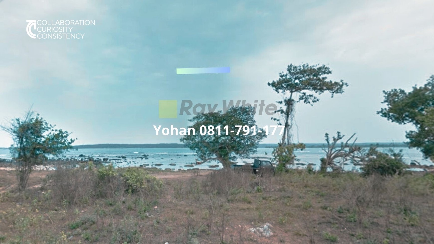 dijual tanah pantai lampung selatan kalianda 250 ribu/meter Nego