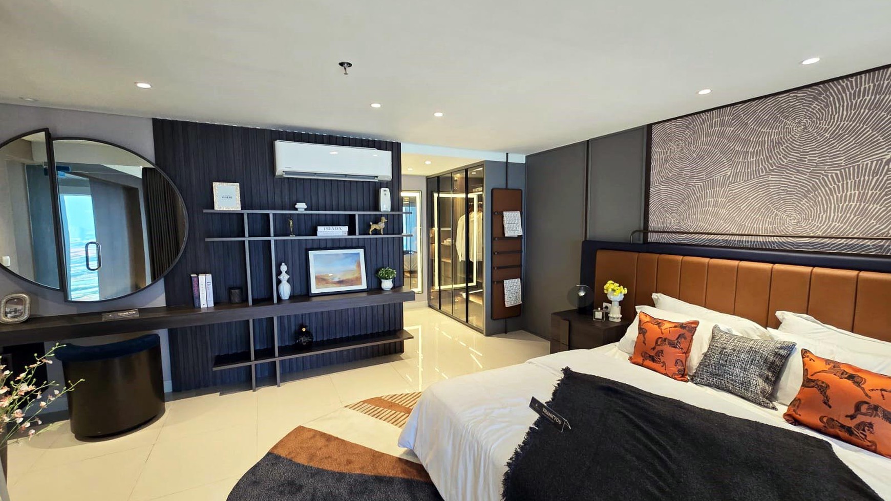 Apartment Ciputra World Vieloft Mayjend Sungkono Surabaya Barat, Lantai 19, Semi Furnished, 2BR, Hadap Selatan dan Golf View