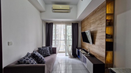 Apartemen Casa De Parco, Tower Casea, Lt. 17, 1 BR, Dan Full Furnished Di Kawasan Premium BSD, Tangerang