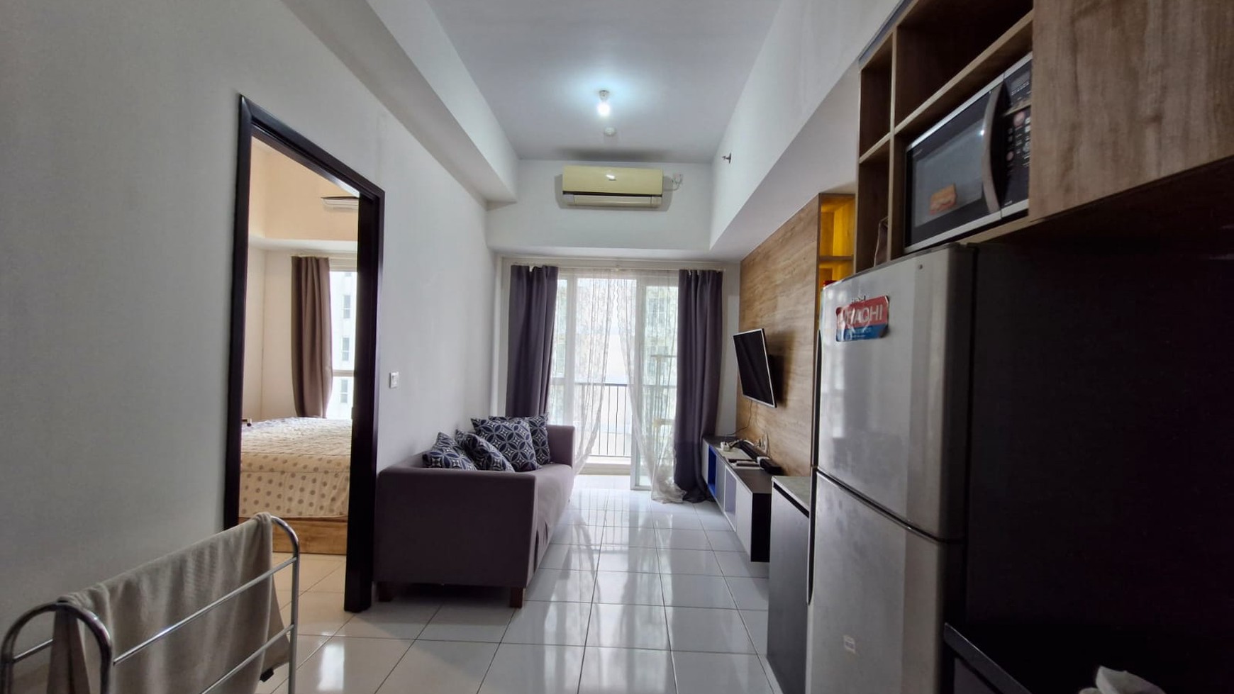 Apartemen Casa De Parco, Tower Casea, Lt. 17, 1 BR, Dan Full Furnished Di Kawasan Premium BSD, Tangerang