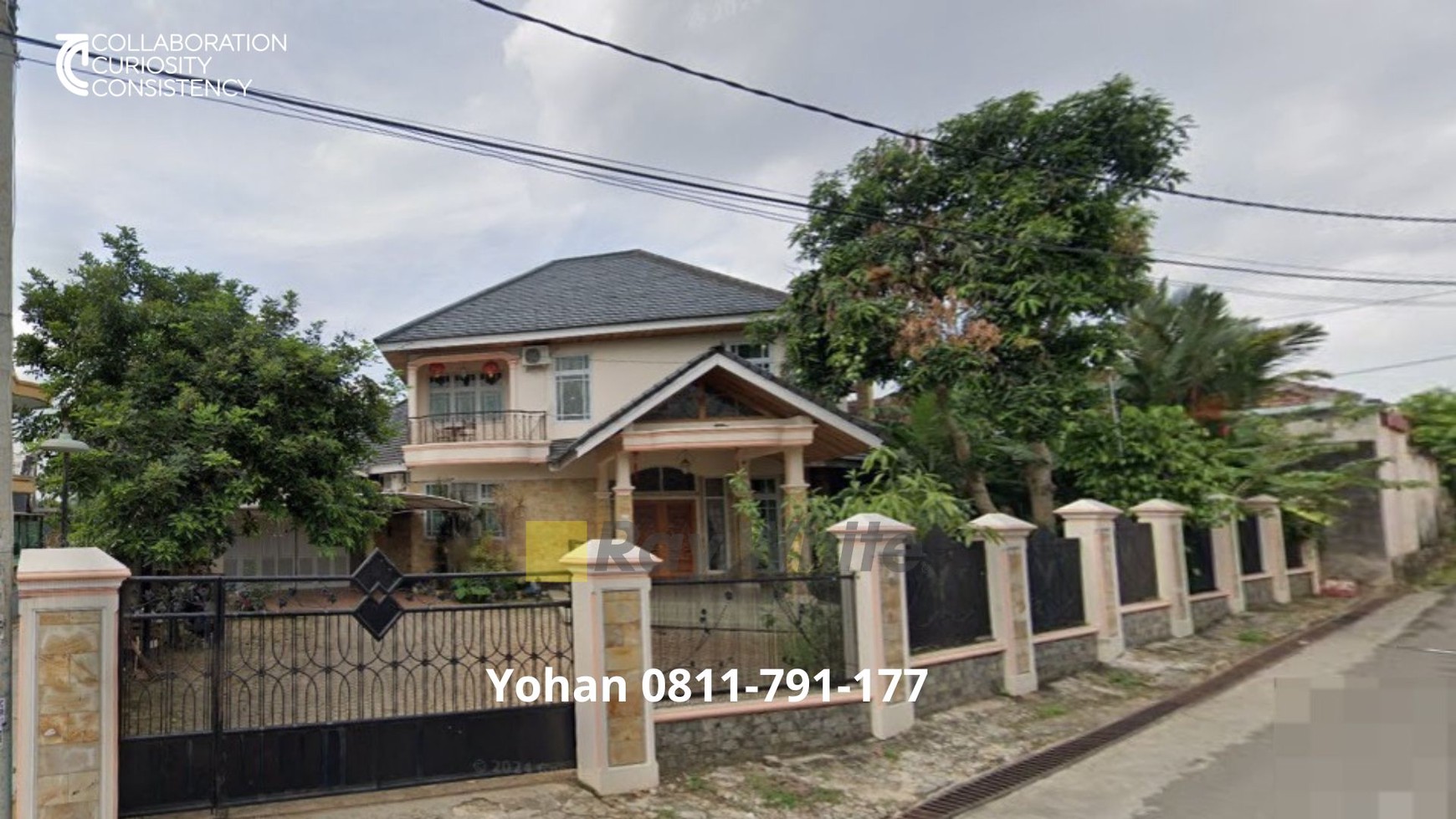 Dijual rumah 2 lantai ditengah kota bandar lampung dekat dengan mall central plaza / matahari