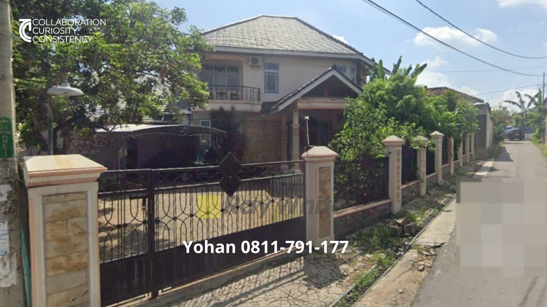 Dijual rumah 2 lantai ditengah kota bandar lampung dekat dengan mall central plaza / matahari