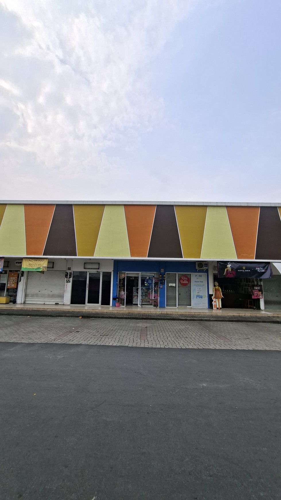 Kios Siap Pakai Lokasi Strategis Pinggir Jalan @Pasar Segar