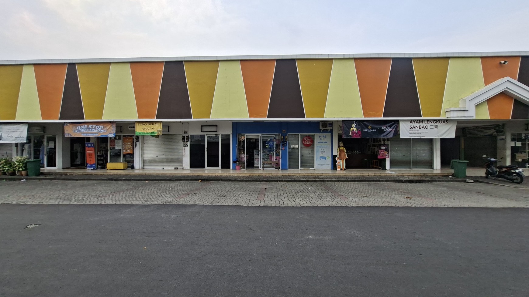 Kios Siap Pakai Lokasi Strategis Pinggir Jalan @Pasar Segar