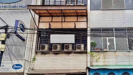 Ruko 4 lantai di Pinangsia I, Jakarta Barat, 4M, selangkah ke Glodok, Mangga Besar, cocok untuk gudang