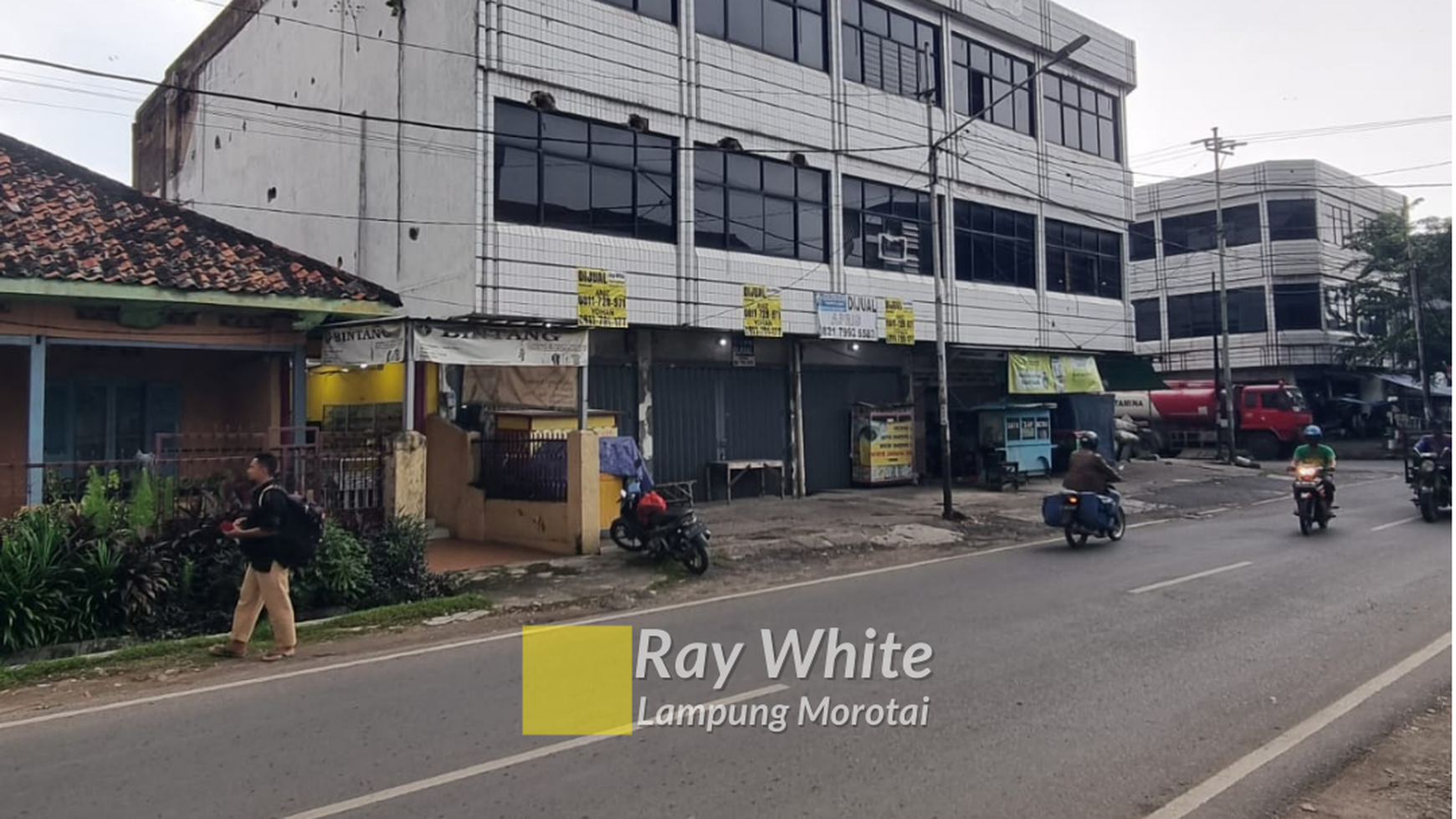 Dijual Cepat Ruko 3 Lantai Teluk Betung Selatan