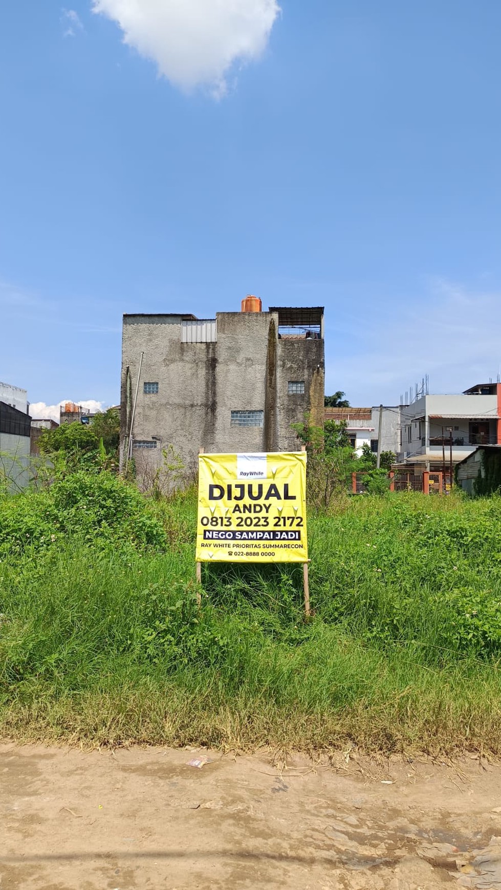 Dijual Tanah siap Bangun di Sayap Cigadung, Bandung