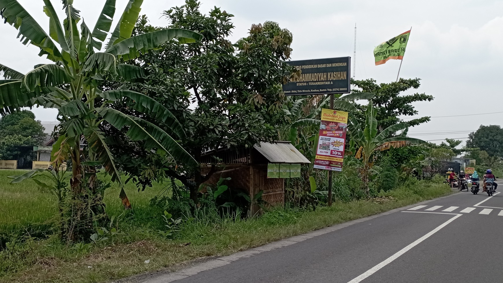 Tanah Sawah 2000 Meter Di Mrisi Dekat Ringroad Selatan