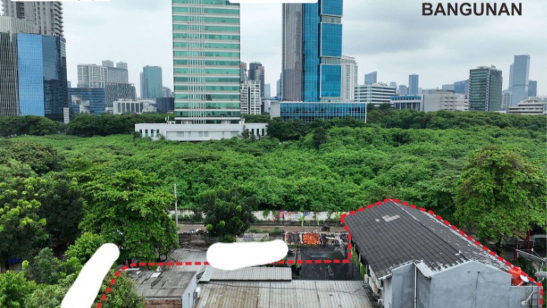 Dijual Rumah Lama Komersial di Setia Budi Jakarta Selatan.