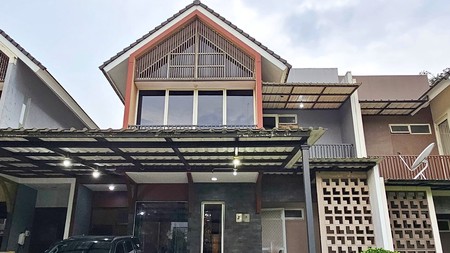 Dijual Rumah Inika Insland nempel Stasiun KRL Cisauk & Akses Tol BSD 