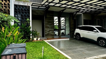 Rumah Renovasi Semi Furnished  HUNIAN CLUSTER AVANI BSD city 