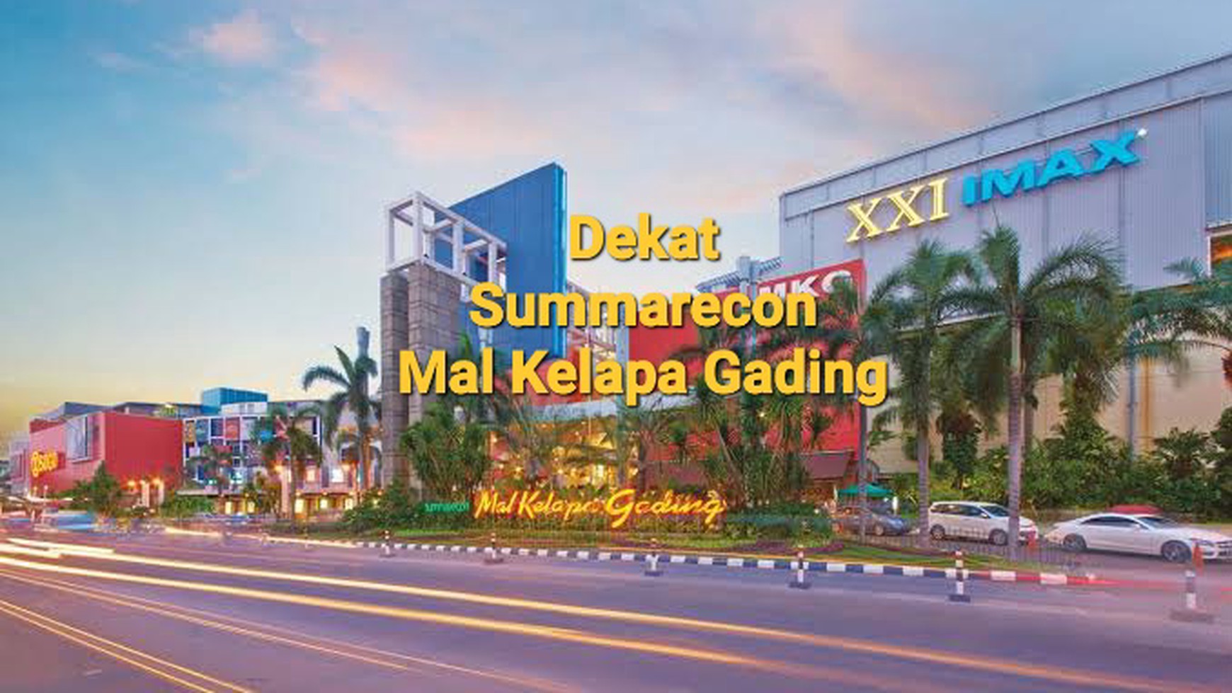 RUKO STRATEGIS DI BULEVAR KELAPA GADING, DEKAT MOI & MAL KELAPA GADING