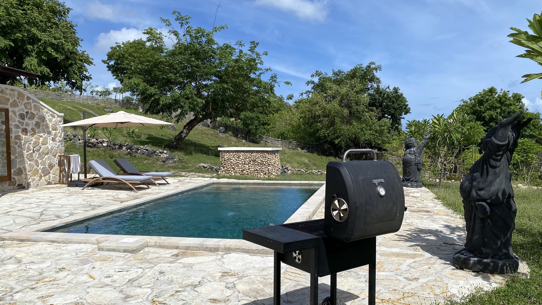 Freehold Villa Beachfront In Rote Island