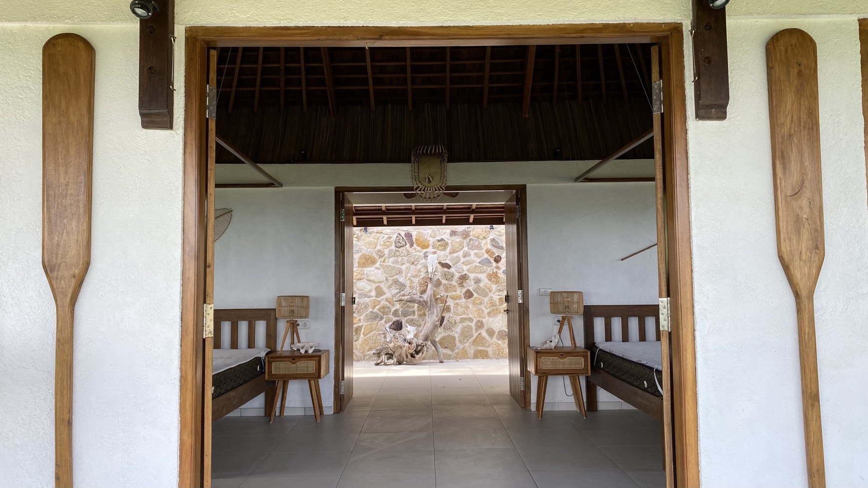 Freehold Villa Beachfront In Rote Island