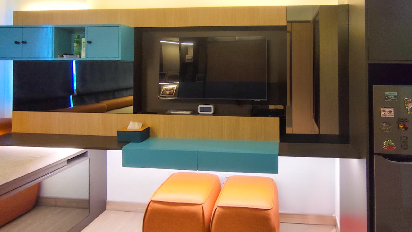 UNIT STUDIO APARTEMEN COLLINS BOULEVARD, BRAND NEW, SIAP HUNI, DEKAT KE GADING SERPONG, BSD, BINTARO