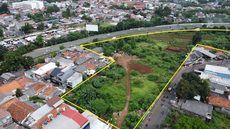 Tanah/Kavling Dengan Harga Dibawah NJOP Di PInggir Tol Bintaro