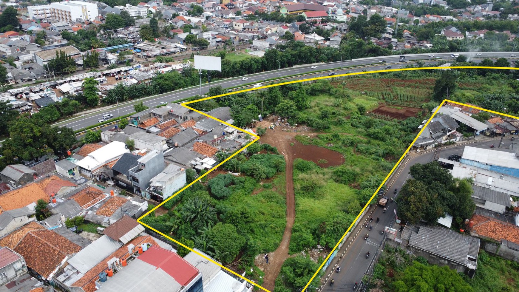 Tanah/Kavling Dengan Harga Dibawah NJOP Di PInggir Tol Bintaro