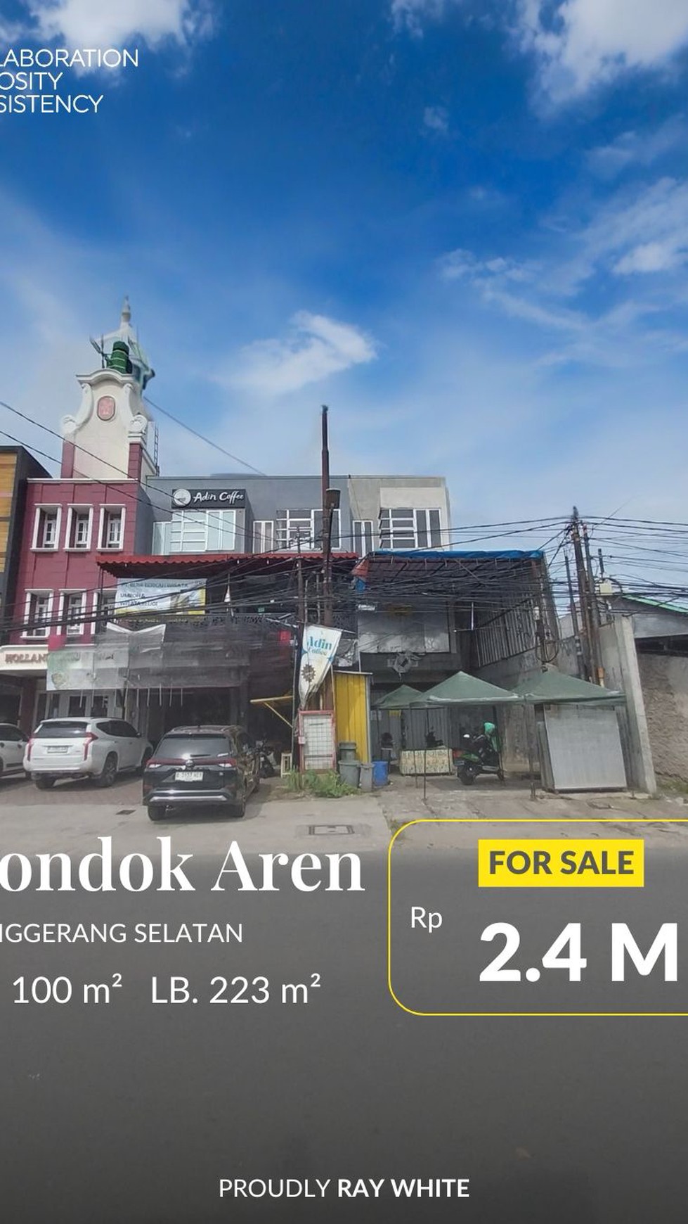 RUKO DIJUAL MURAH DI JOMBANG BINTARO