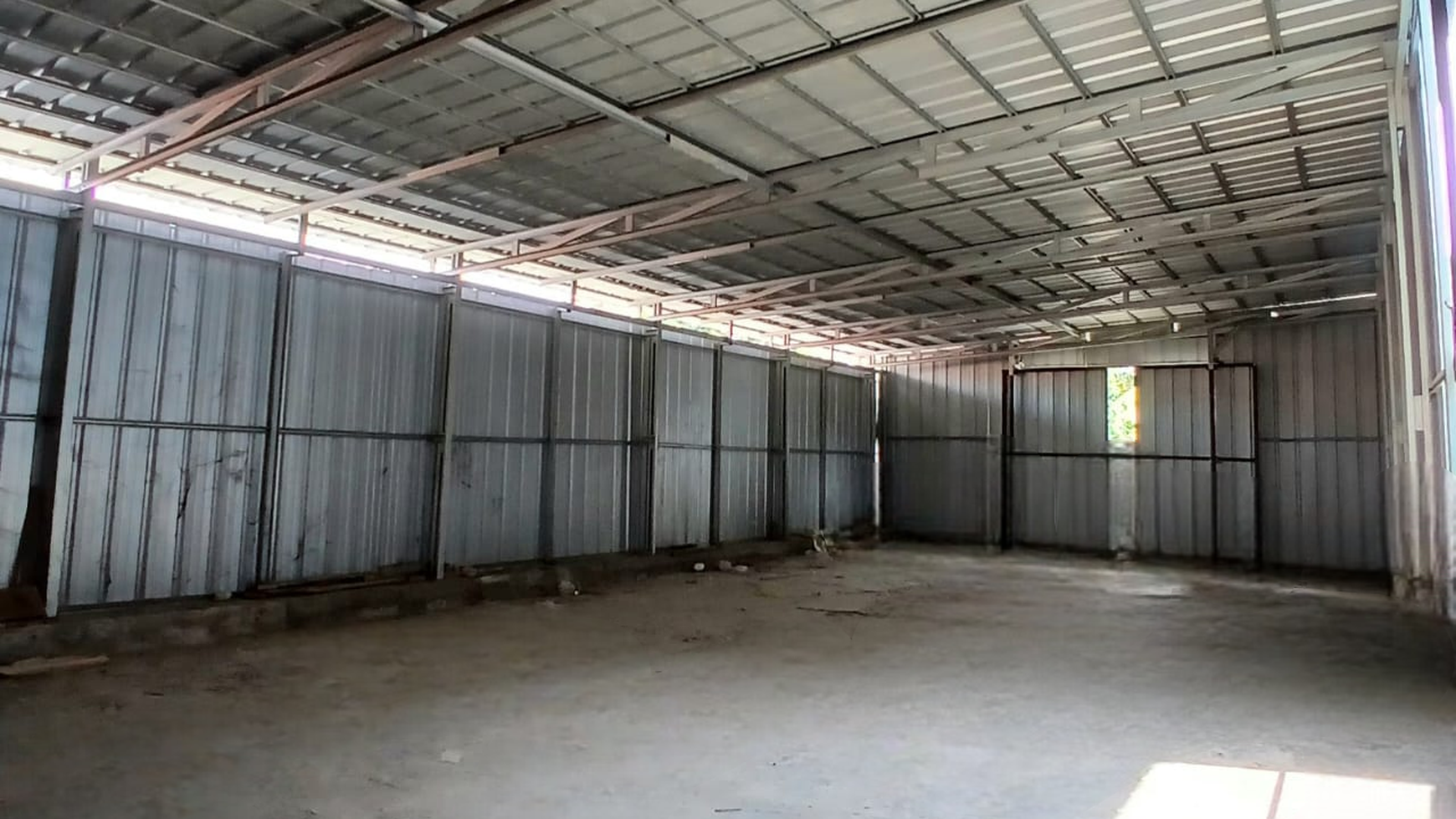 Disewakan Gudang dI Jl. Beji Serdang Kelurahan
