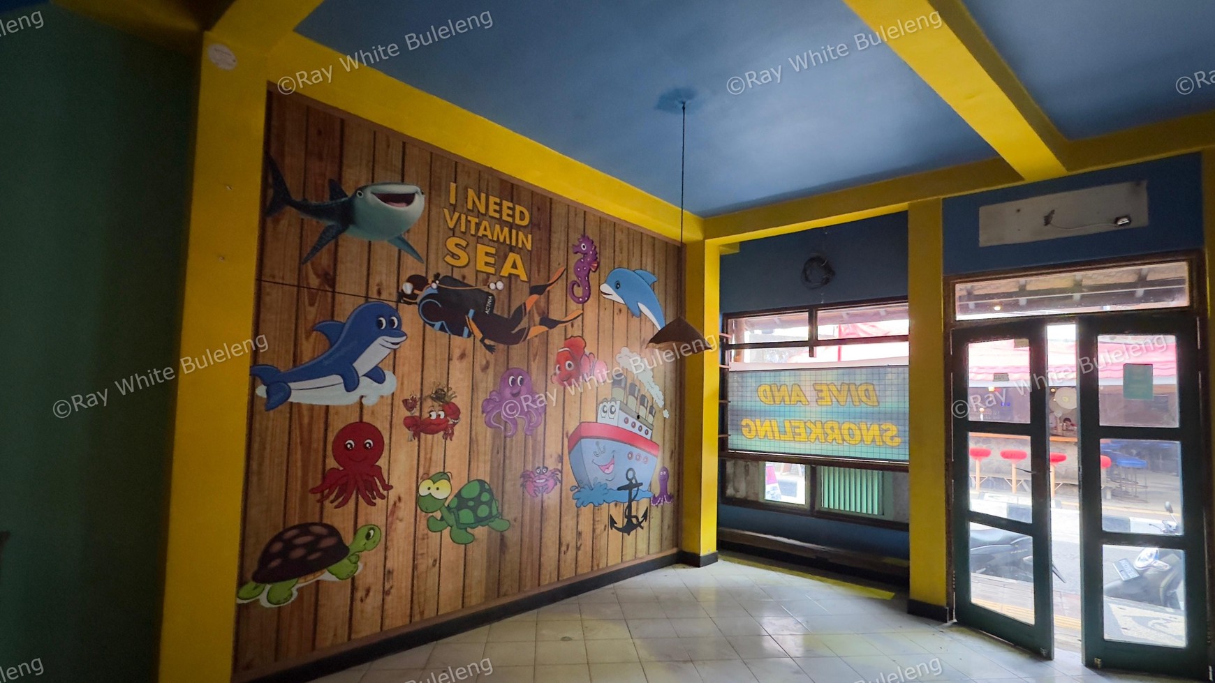 Captivating 2 floors Shop for Rent in the Heart of Lovina