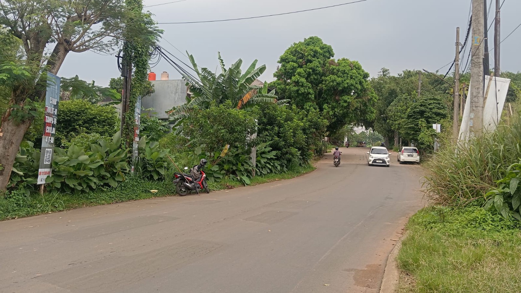 Dijual Tanah Kavling Pinggir Jalan Raya Cisauk sebelahan dengan Citra Garden Serpong