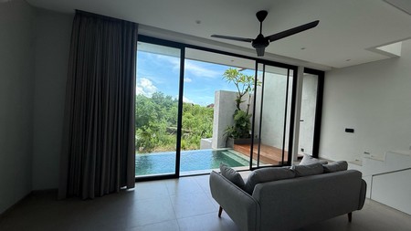 Brand New Modern Villa with Rice Field View For Sale in Canggu