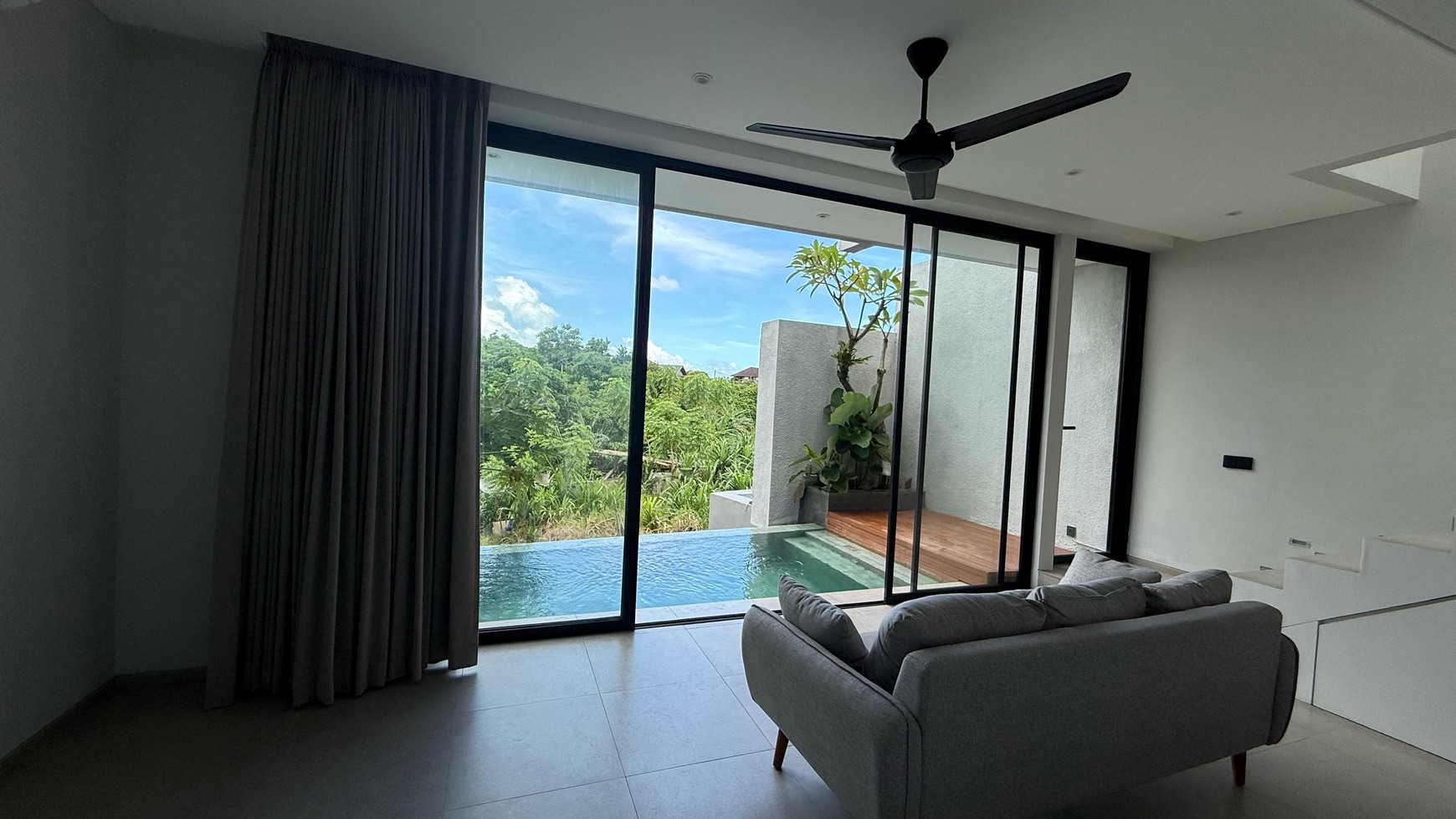 Brand New Modern Villa with Rice Field View For Sale in Canggu