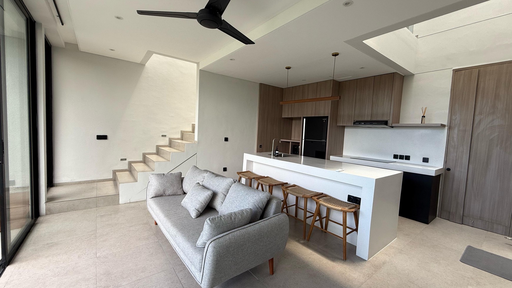 Brand New Modern Villa with Rice Field View For Sale in Canggu