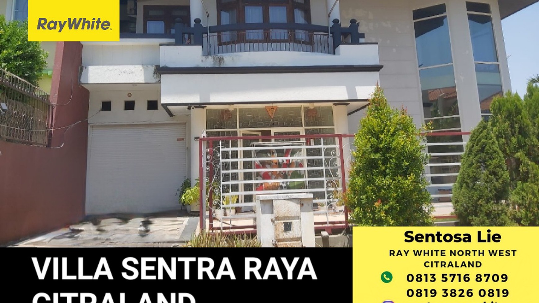 Murah Luas Dijual Rumah Villa Sentra Raya Citraland Hook Area Balerina Road Dekat Gwalk Citraland