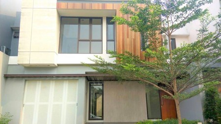 Rumah 2 lantai siap huni di The Eminent, Prestigia BSD City