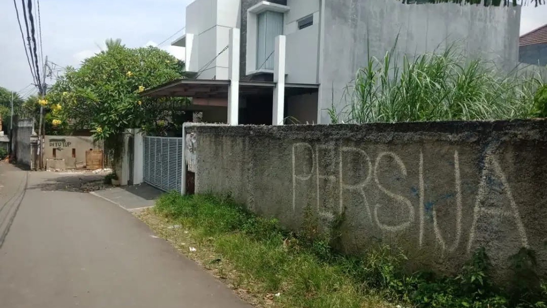 Kavling siap bangun, cocok untuk tempat tingal di Rengas - Bintaro